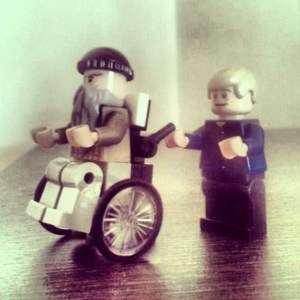 Lego wheenchair